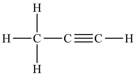 propyne lewis structure|Propyne Formula & Structure .